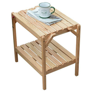 A & L Furniture Oak End Table End Table Natural