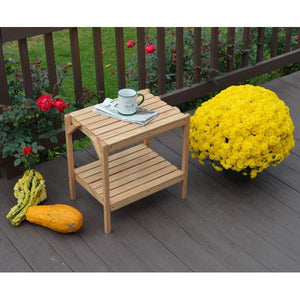 A & L Furniture Oak End Table End Table Natural