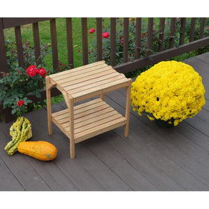 A & L Furniture Oak End Table End Table Natural