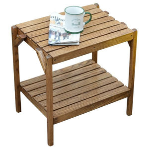 A & L Furniture Oak End Table End Table Natural