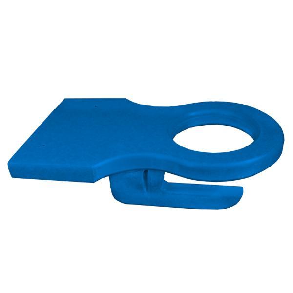 A &amp; L Furniture Poly Cup Holder (Attach under arm to any piece of furniture) Cup Holders Blue