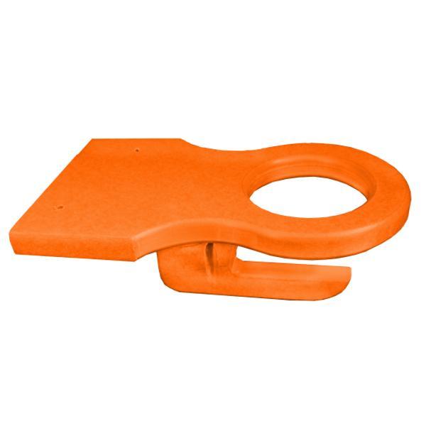 A &amp; L Furniture Poly Cup Holder (Attach under arm to any piece of furniture) Cup Holders Orange