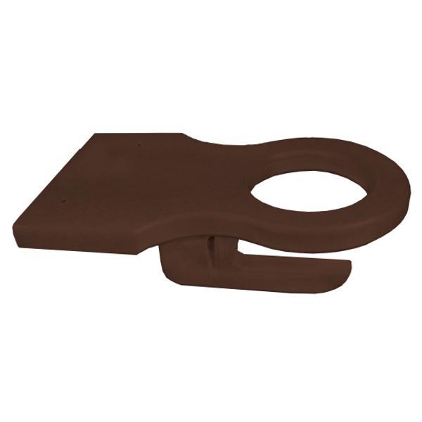 A &amp; L Furniture Poly Cup Holder (Attach under arm to any piece of furniture) Cup Holders Tudor Brown
