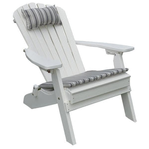 A & L Furniture Poly Folding/Reclining Adirondack Chair Outdoor Chairs Aruba Blue