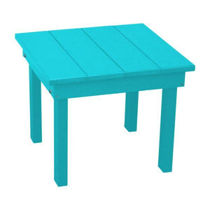 A & L Furniture Poly Hampton End Table End Table Aruba Blue