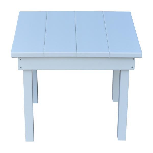 A &amp; L Furniture Poly Hampton End Table End Table Aruba Blue