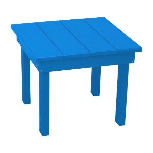 A &amp; L Furniture Poly Hampton End Table End Table Blue