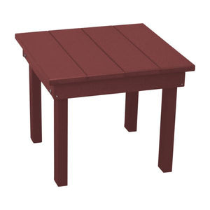 A & L Furniture Poly Hampton End Table End Table Cherrywood