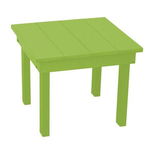A & L Furniture Poly Hampton End Table End Table Tropical-Lime