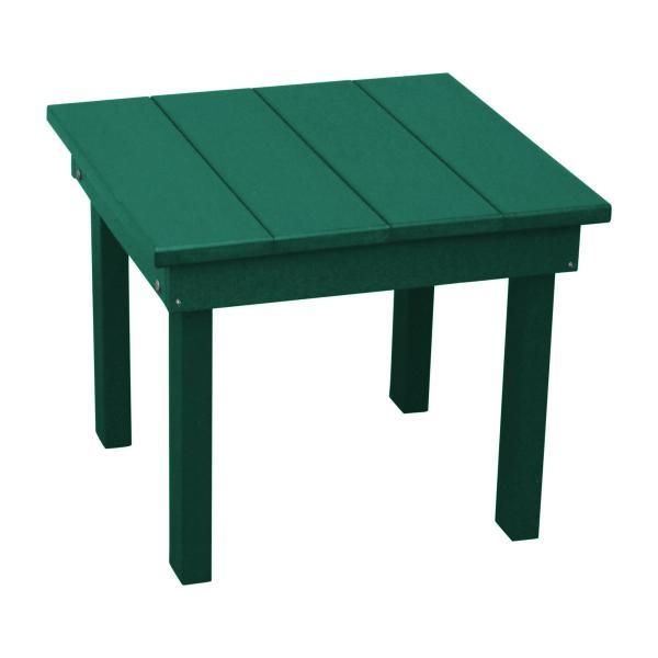 A &amp; L Furniture Poly Hampton End Table End Table Turf-Green