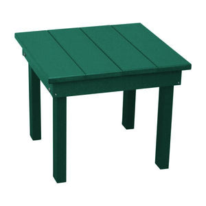 A & L Furniture Poly Hampton End Table End Table Turf-Green