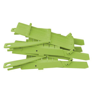 A & L Furniture Poly Hampton Folding Adirondack Chair w/2 Cupholders Adirondack Aruba Blue