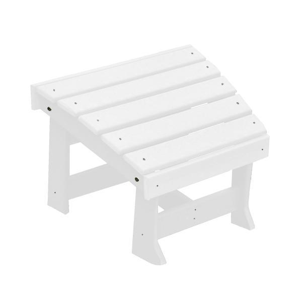 A &amp; L Furniture Poly New Hope Foot Stool Foot Stool White