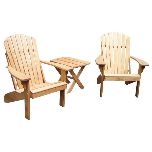 Pressure Treated Pine Fanback Adirondack Chair by A & L Furniture - The ...