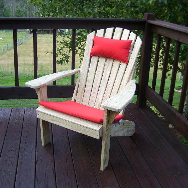 A &amp; L Furniture Pressure Treated Pine Fanback Adirondack Chair Adirondack Unfinished