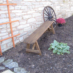 A & L Furniture Pressure Treated Pine Traditional Bench Picnic Benches 2ft / Unfinished