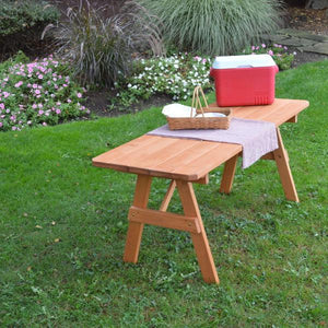 A & L Furniture Pressure Treated Pine Traditional Table Table 4ft / Unfinished / No