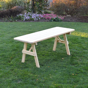 A & L Furniture Pressure Treated Pine Traditional Table Table 4ft / Unfinished / No