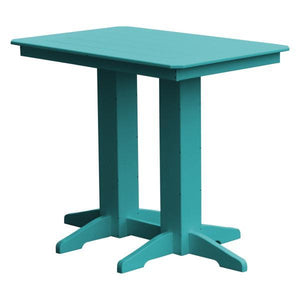 Recycled Plastic Bar Table - The Charming Bench Company