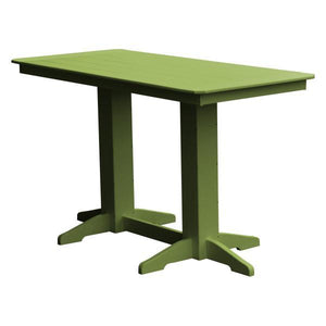 Recycled Plastic Bar Table - The Charming Bench Company