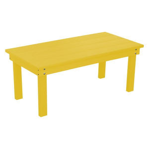 A & L Furniture Recycled Plastic Poly Hampton Coffee Table Coffee Table Aruba Blue