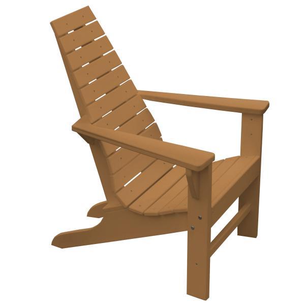 A &amp; L Furniture Recycled Plastic Poly New Hope Chair Outdoor Chairs Cedar