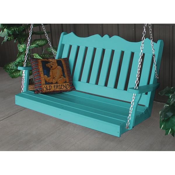 Recycled Plastic Poly Royal English Porch Swing - Main Image