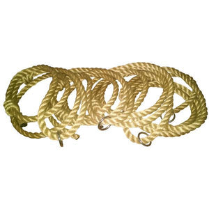 A & L Furniture Rope Kit For Swing and Swingbed Ceiling Porch Swing Hardware 8ft