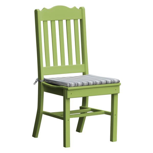 A &amp; L Furniture Royal Dining Chair Outdoor Chairs Tropical Lime
