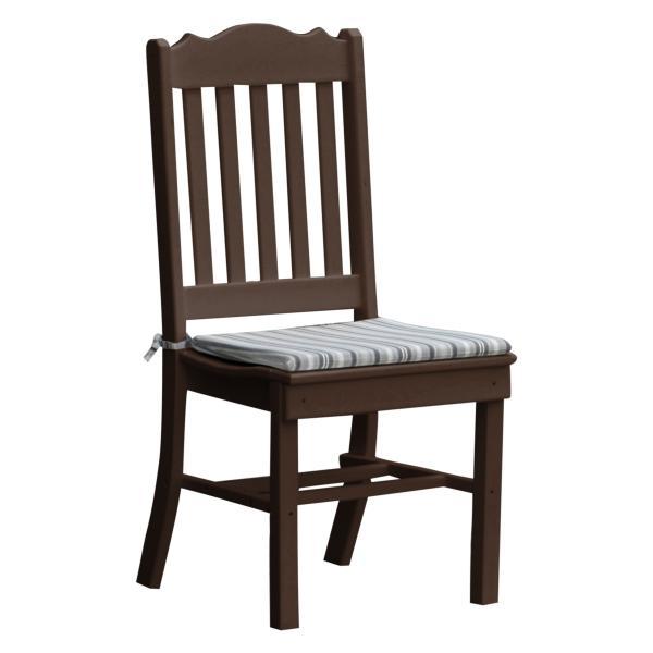 A &amp; L Furniture Royal Dining Chair Outdoor Chairs Tudor Brown