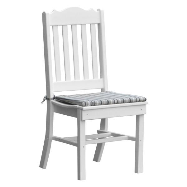 A &amp; L Furniture Royal Dining Chair Outdoor Chairs White