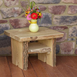 A & L Furniture Sunrise Thicket Side Table Side Table Unfinished