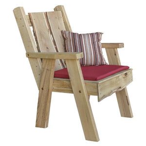 A & L Furniture Timberland Chair Outdoor Chairs Unfinished