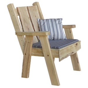 A & L Furniture Timberland Chair Outdoor Chairs Unfinished