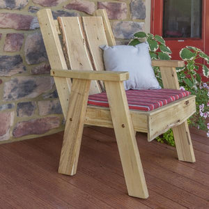 A & L Furniture Timberland Chair Outdoor Chairs Unfinished