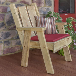 A & L Furniture Timberland Chair Outdoor Chairs Unfinished