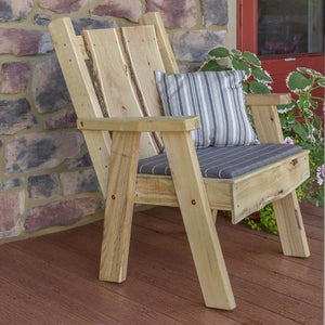 A & L Furniture Timberland Chair Outdoor Chairs Unfinished