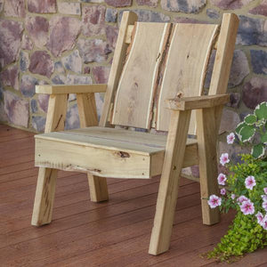 A & L Furniture Timberland Chair Outdoor Chairs Unfinished