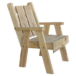 A & L Furniture Timberland Chair Outdoor Chairs Unfinished