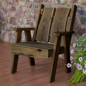 A & L Furniture Timberland Chair Outdoor Chairs Unfinished