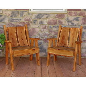A & L Furniture Timberland Chair Outdoor Chairs Unfinished