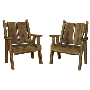 A & L Furniture Timberland Chair Outdoor Chairs Unfinished