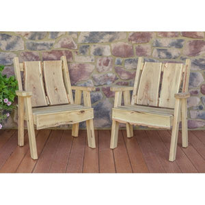 A & L Furniture Timberland Chair Outdoor Chairs Unfinished