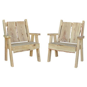 A & L Furniture Timberland Chair Outdoor Chairs Unfinished