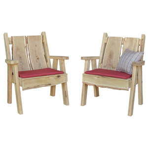 A & L Furniture Timberland Chair Outdoor Chairs Unfinished