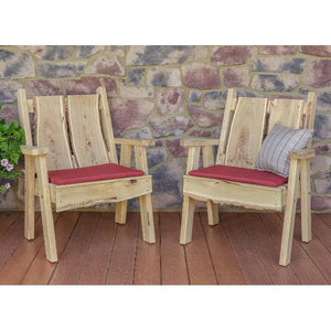 A & L Furniture Timberland Chair Outdoor Chairs Unfinished