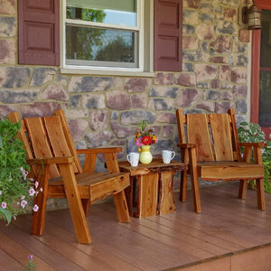 A & L Furniture Timberland Chair Outdoor Chairs Unfinished