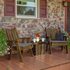 A & L Furniture Timberland Chair Outdoor Chairs Unfinished