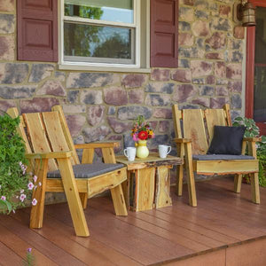 A & L Furniture Timberland Chair Outdoor Chairs Unfinished