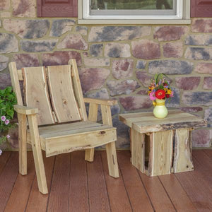A & L Furniture Timberland Chair Outdoor Chairs Unfinished